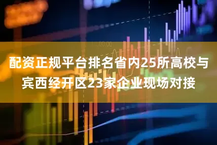 配资正规平台排名省内25所高校与宾西经开区23家企业现场对接